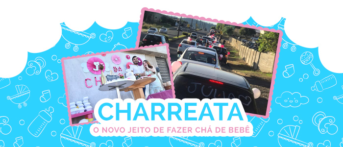 Conheça a Charreata, o chá de bebê da quarentena