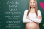 gestante com o guia completo de cha de bebe